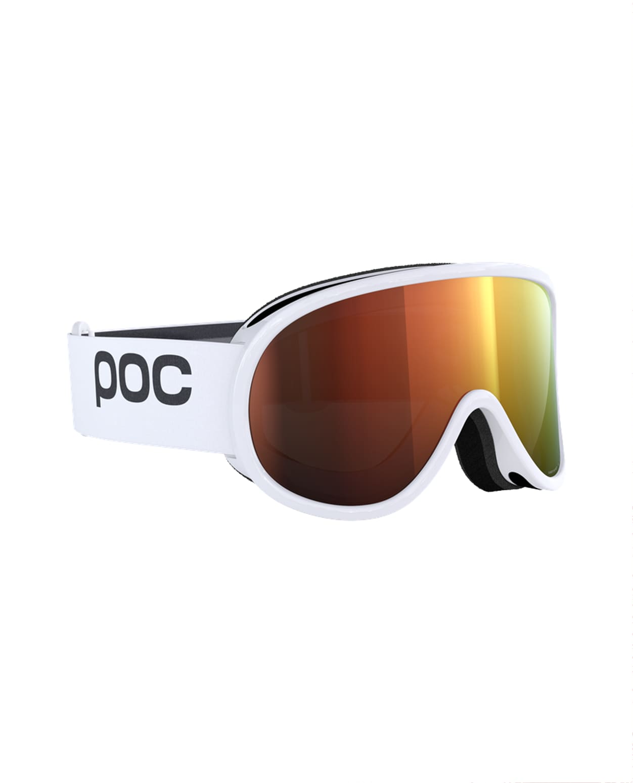 POC Retina Mid Hydrogen White/Partly Sunny Orange