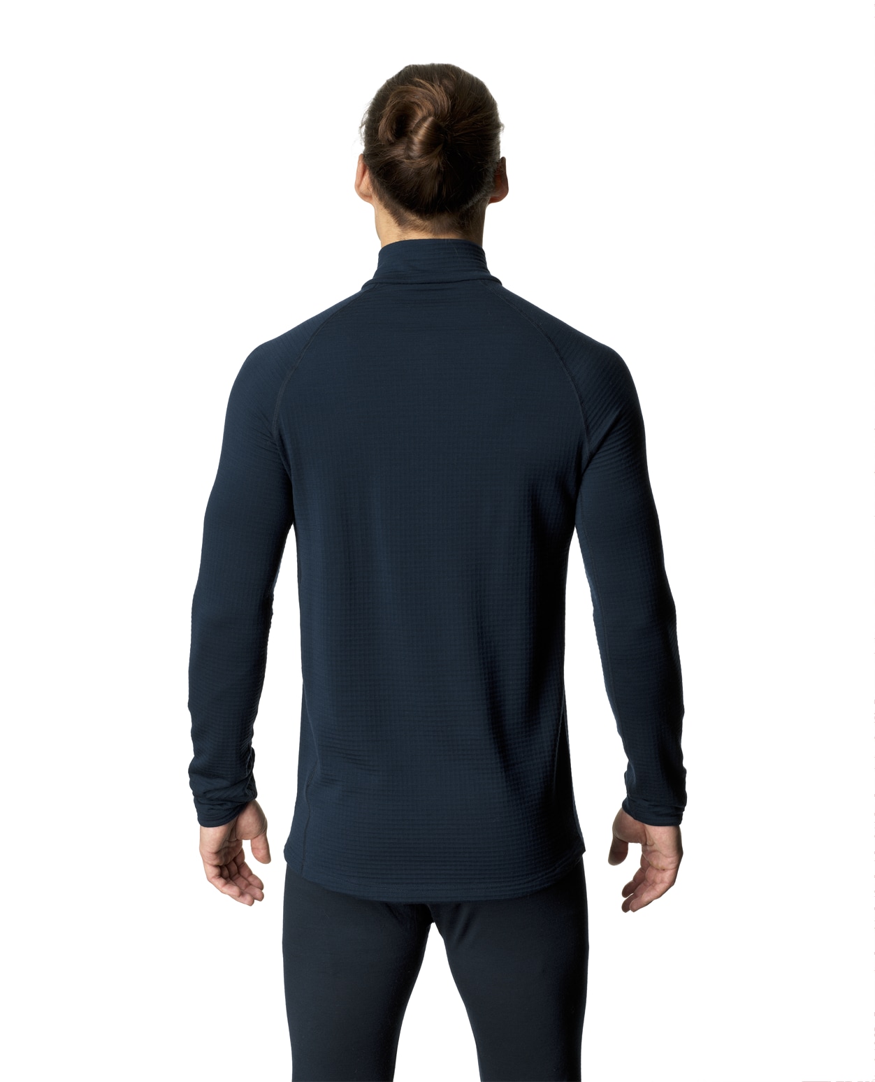 Houdini Men Desoli Thermal Half Zip Blue Illusion