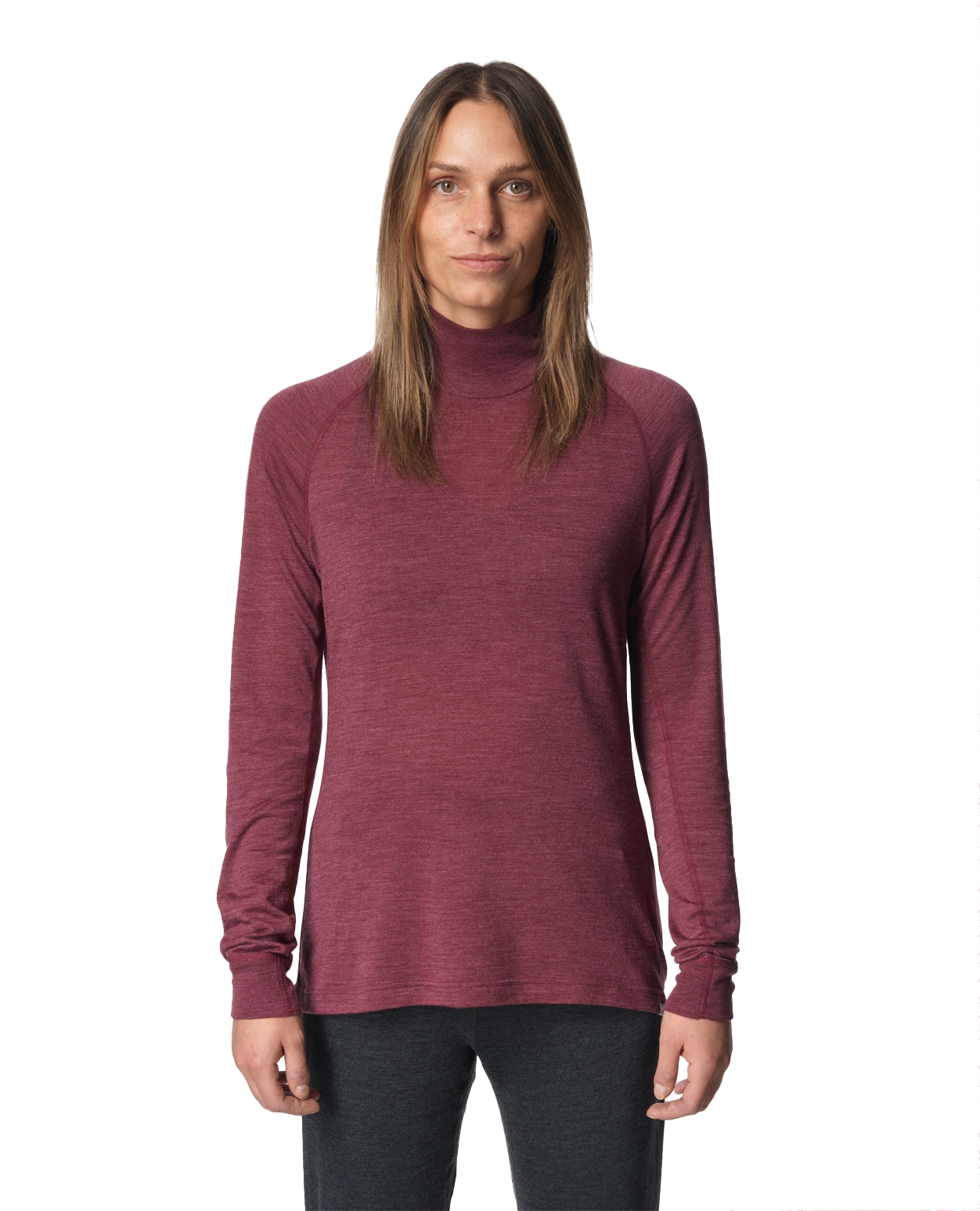 Houdini Women Activist Turtleneck Cab Red