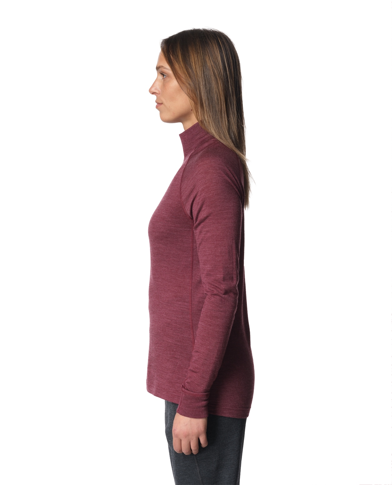 Houdini Women Activist Turtleneck Cab Red