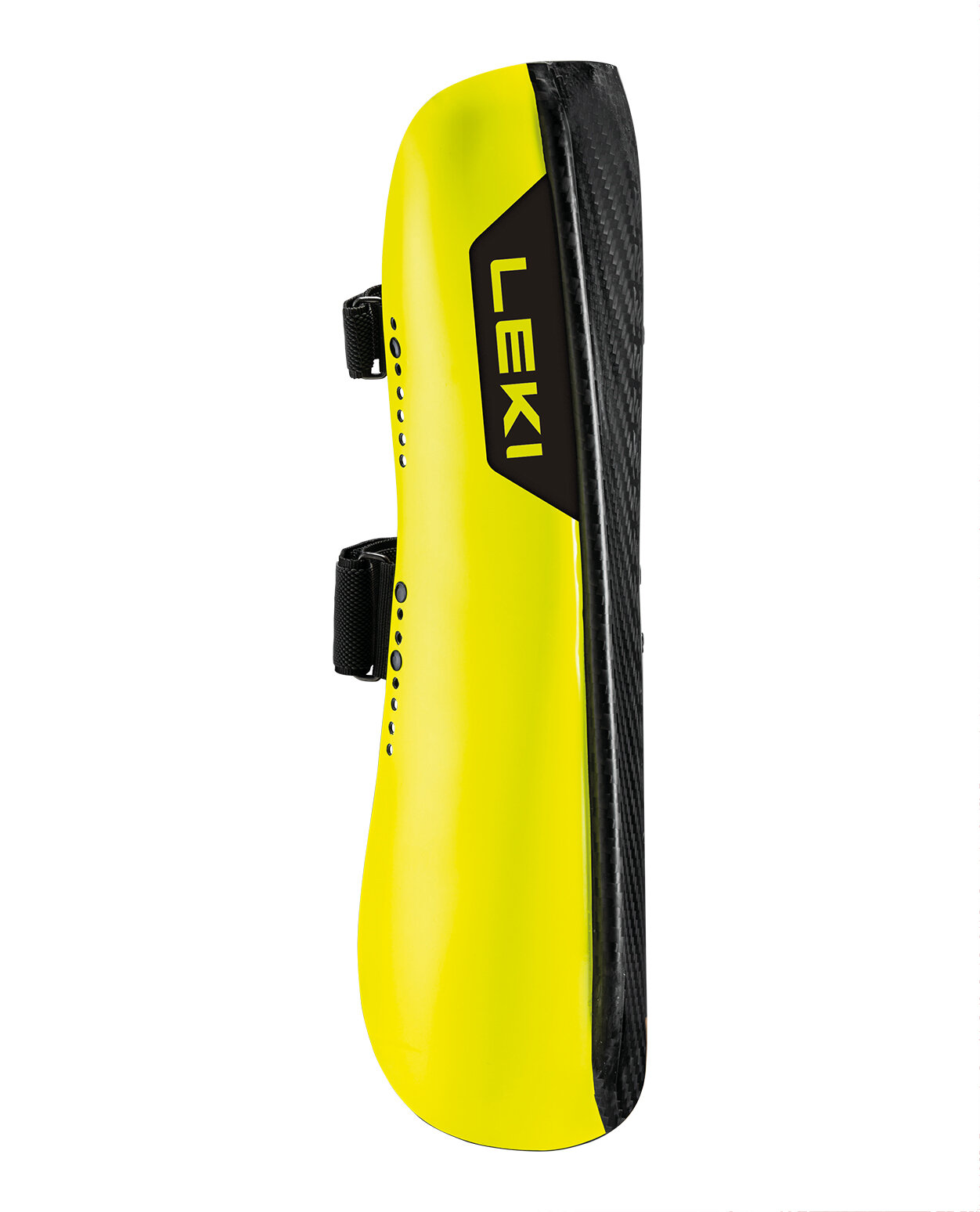 Leki Shin Guard Carbon Railroad Race Yellow