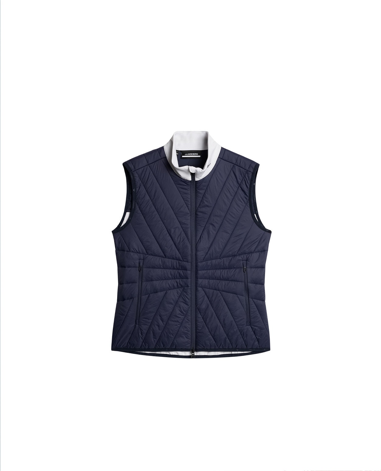 J.Lindeberg Women Holma Quilt Hybrid Vest JL Navy