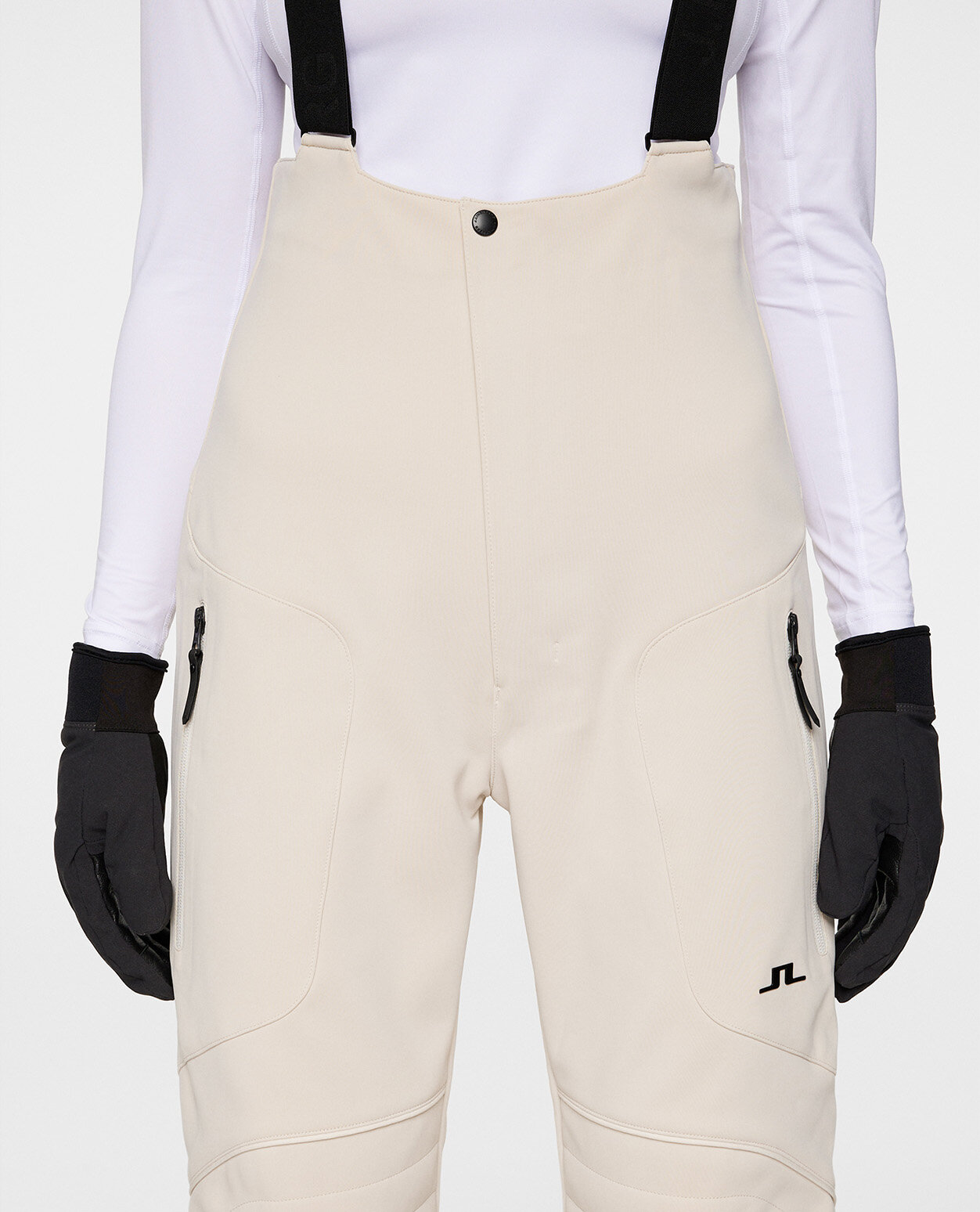 J.Lindeberg Women Stanford Pro Bib Pants Moonbeam