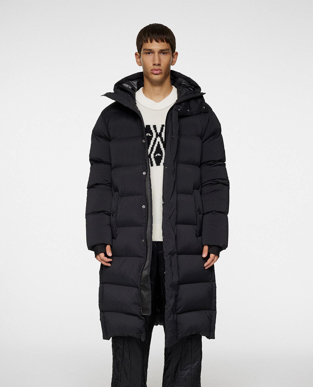 J.Lindeberg Men Snowmass Parka Black